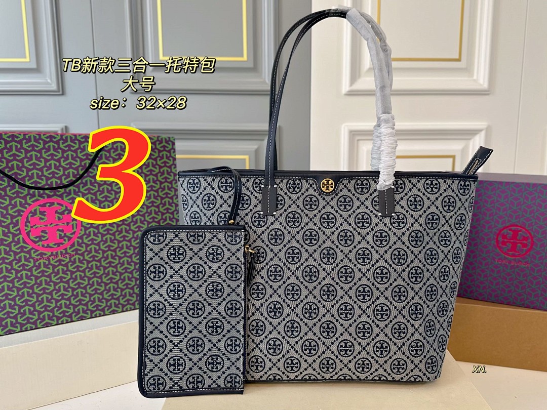 Tory Burch T Monogram Small Zip Tote · 5195 — תמונה 4