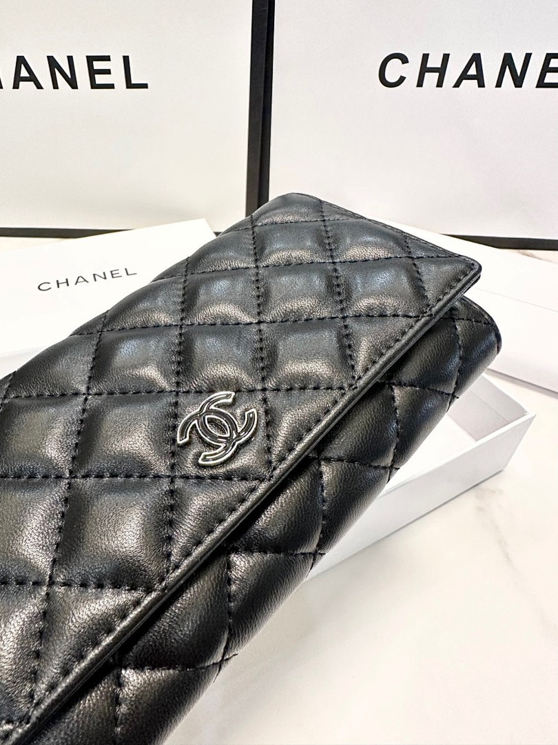 Chanel Caviar Quilted Long Flap Wallet · 5431 — תמונה 4