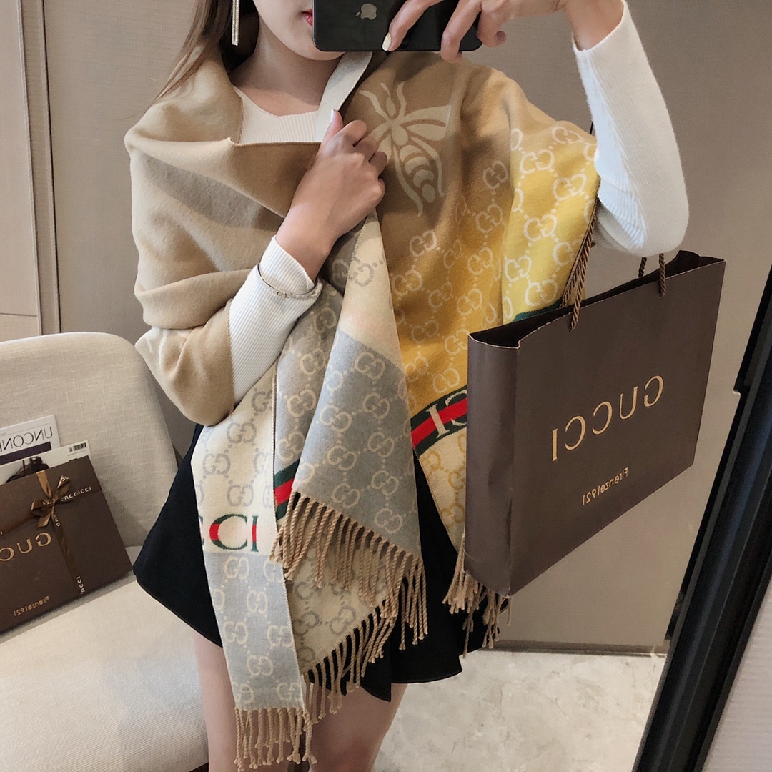 Gucci GG wool scarf · 5862