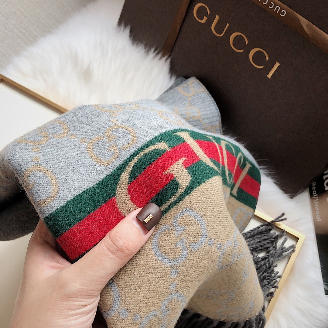 Gucci GG wool scarf · 5862 — תמונה 13