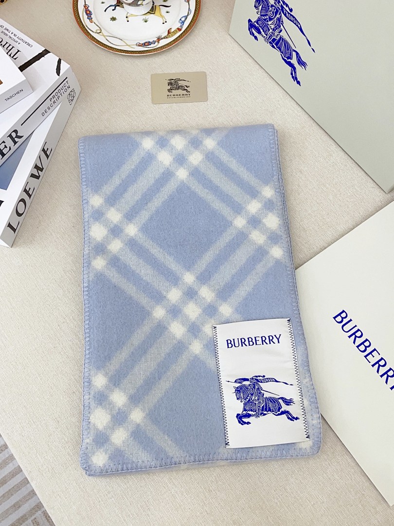 Burberry Check Wool Hooded Scarf · 5863 — תמונה 30