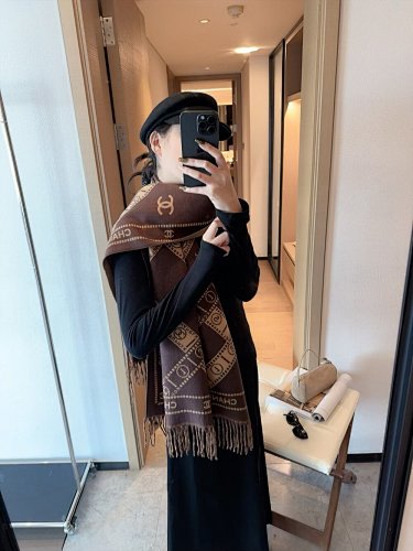 Chanel Cashmere Scarf · 5868