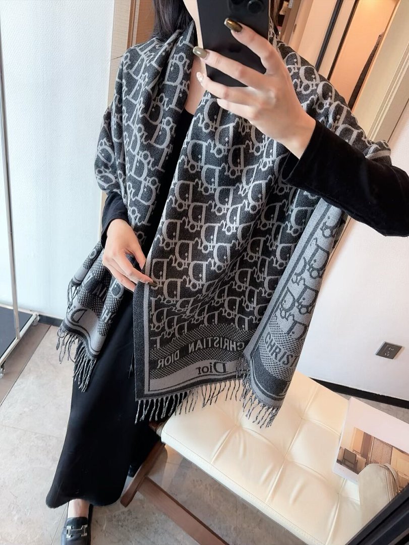 Dior Oblique Scarf · 5866 — תמונה 13