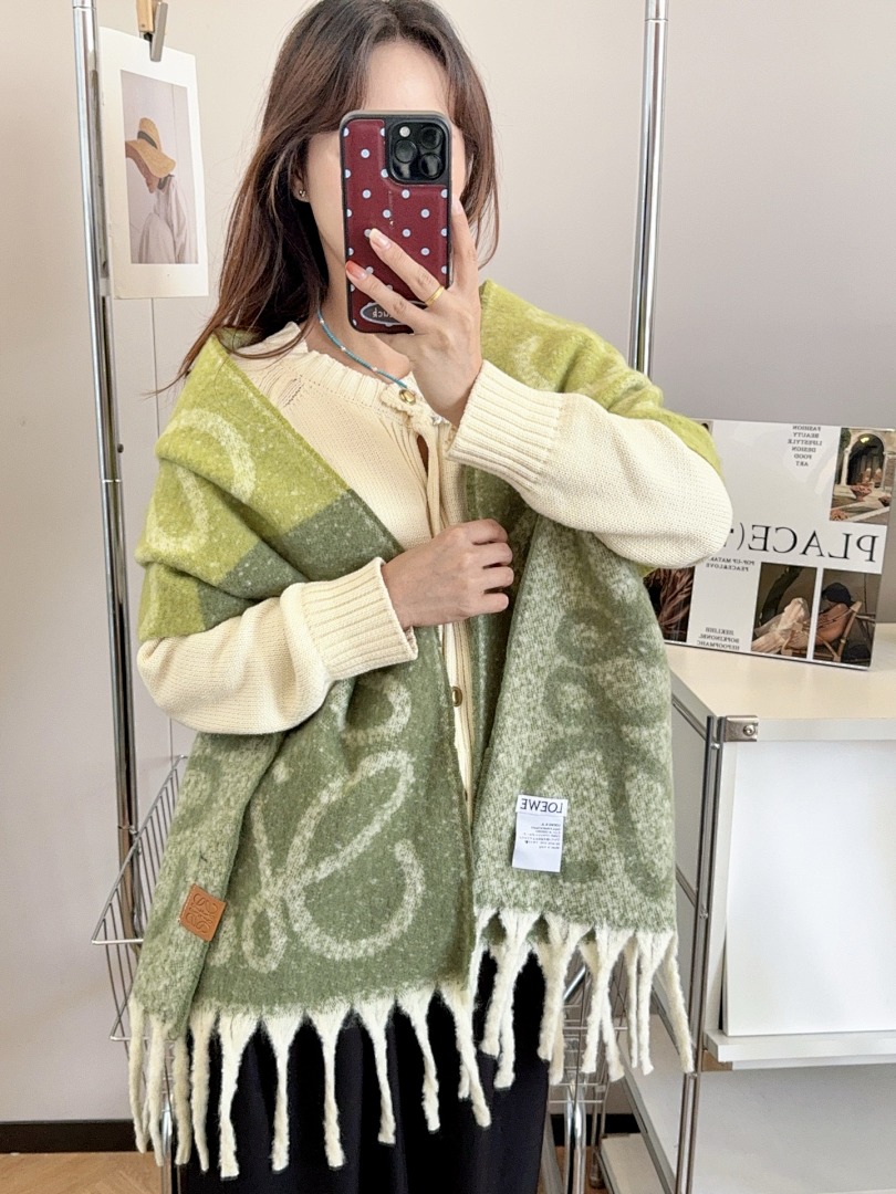 Loewe Anagram Scarf · 5864