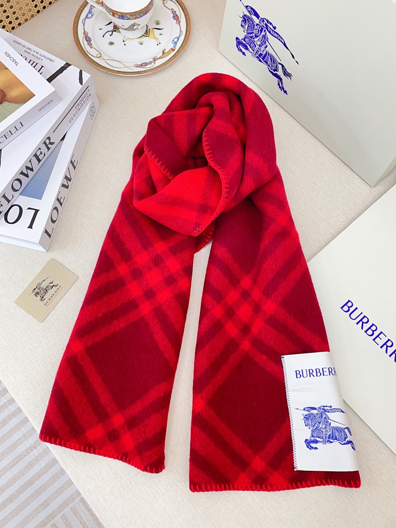 Burberry Check Wool Hooded Scarf · 5863 — תמונה 18