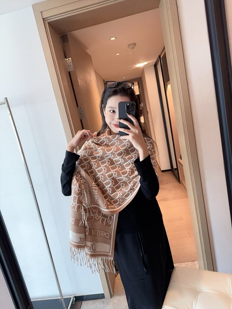 Dior Oblique Scarf · 5866 — תמונה 19