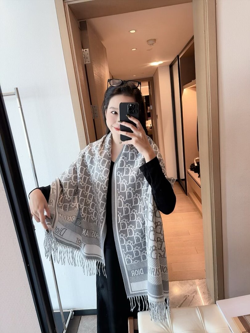 Dior Oblique Scarf · 5866 — תמונה 9