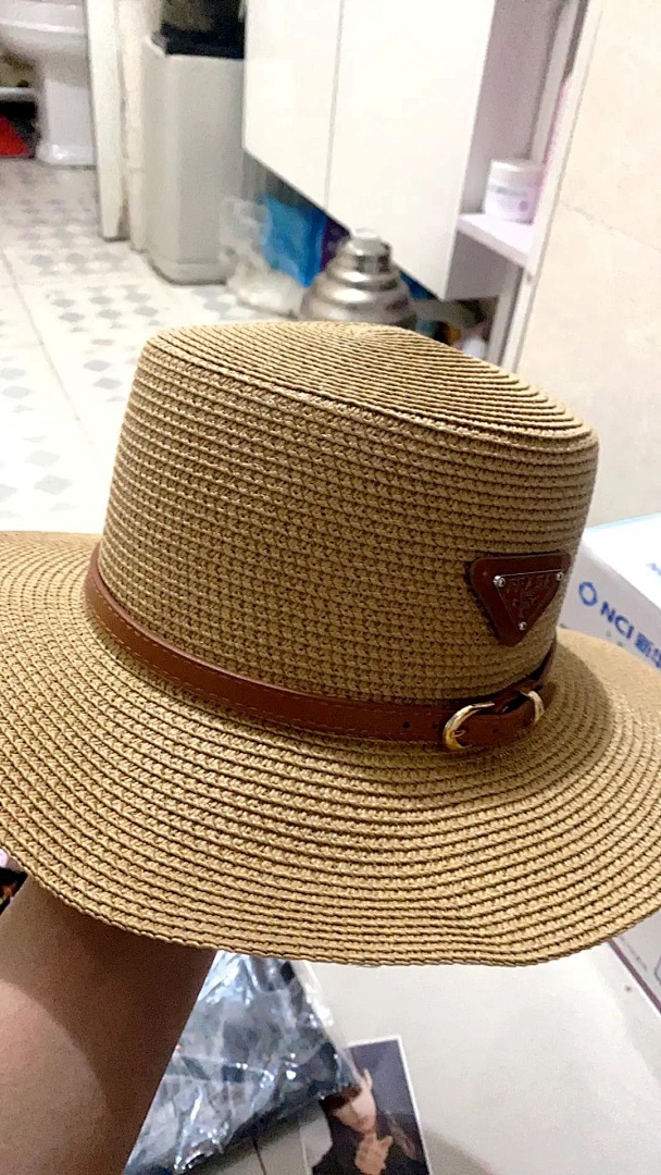 Prada Raffia Bucket Hat · 4666 — תמונה 3
