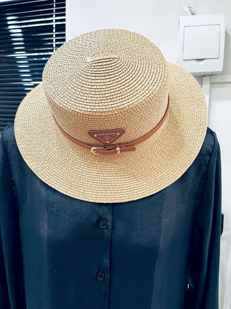 Prada Raffia Bucket Hat · 4666 — תמונה 4