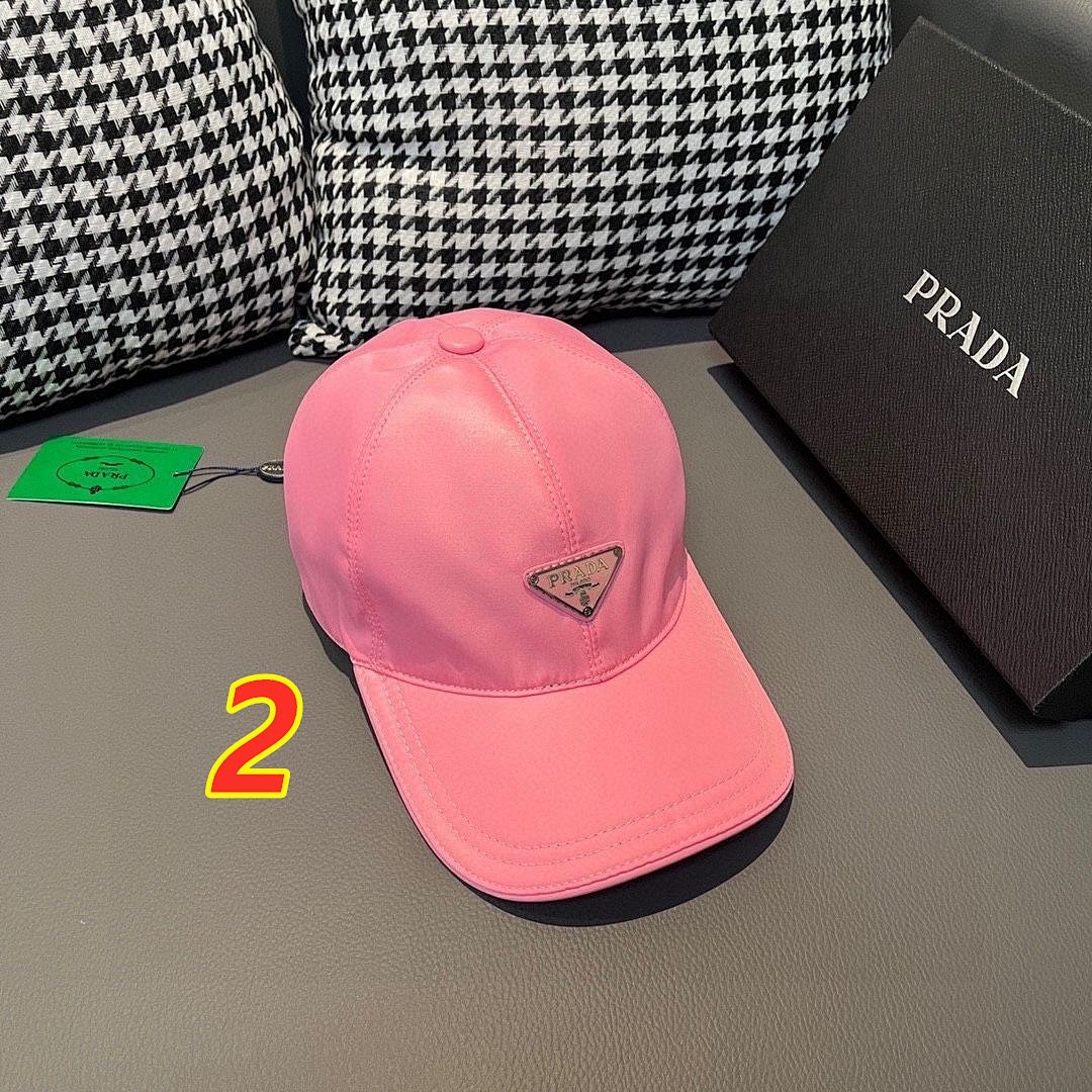 Prada Re-Nylon Baseball Cap · 4834 — תמונה 3