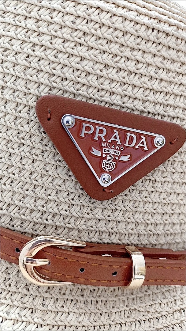 Prada Raffia Bucket Hat · 4666 — תמונה 11