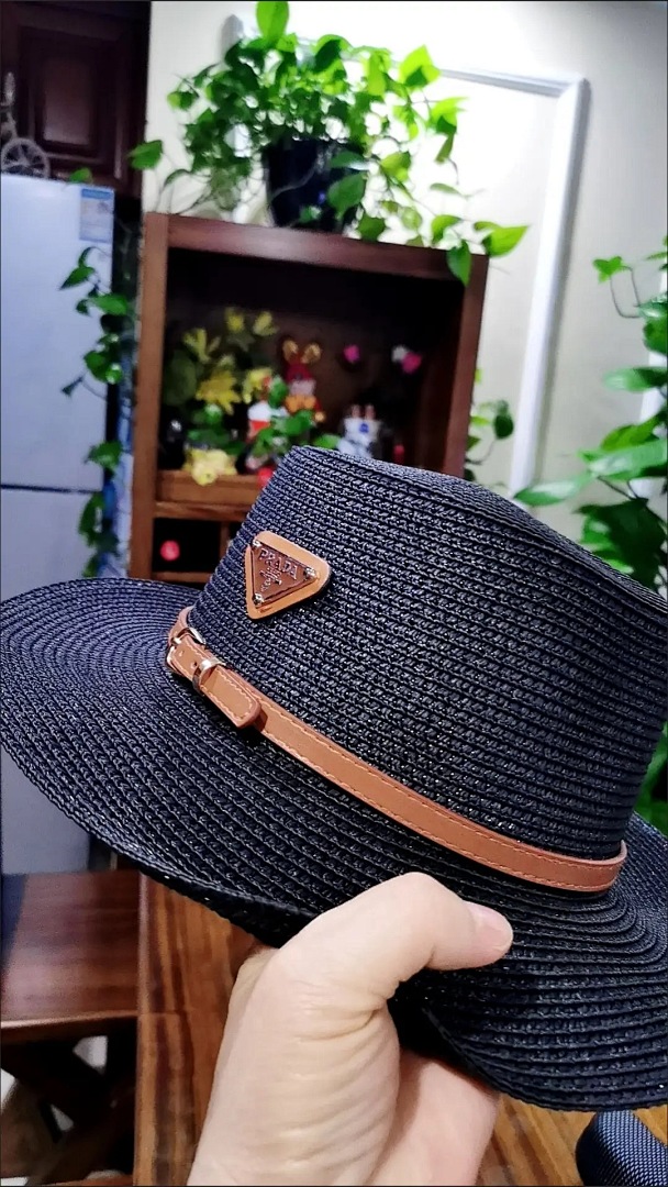 Prada Raffia Bucket Hat · 4666 — תמונה 9