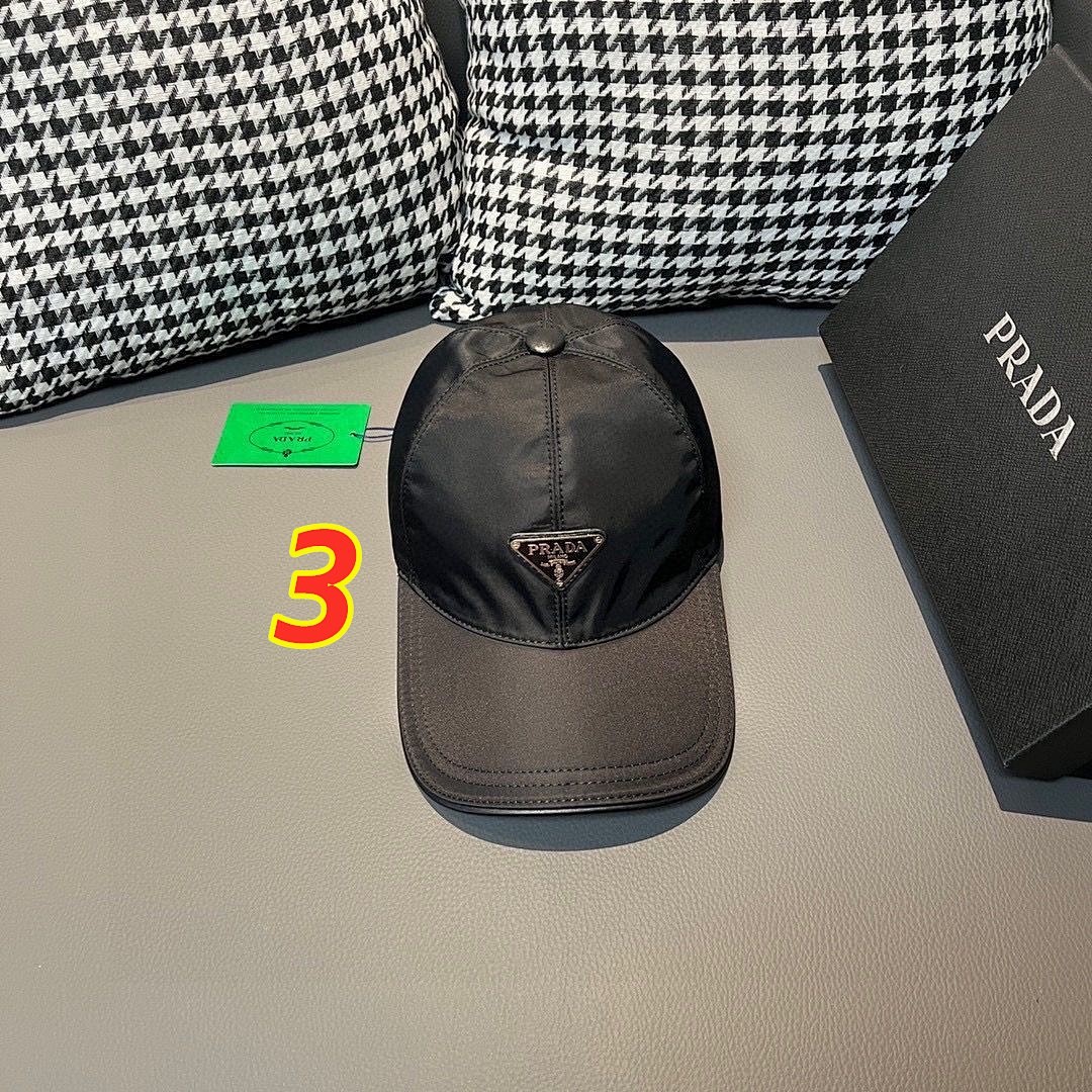 Prada Re-Nylon Baseball Cap · 4834 — תמונה 4