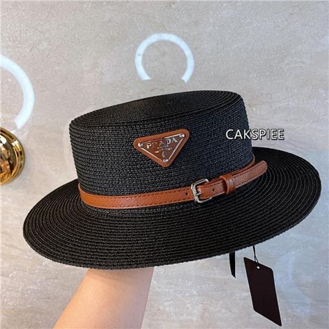 Prada Raffia Bucket Hat · 4666 — תמונה 8