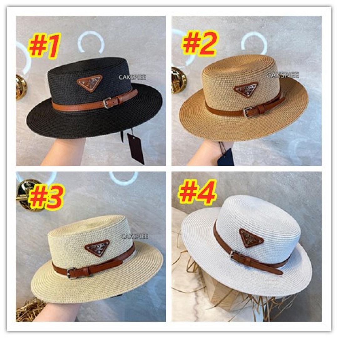 Prada Raffia Bucket Hat · 4666 — תמונה 2