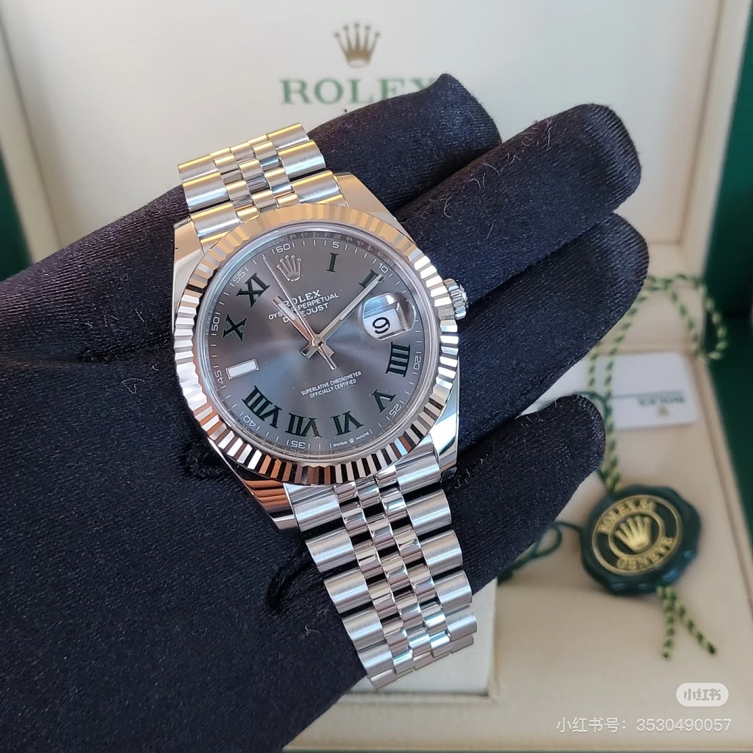 Rolex Datejust 41 Wimbledon 126334 · 6343 — תמונה 2