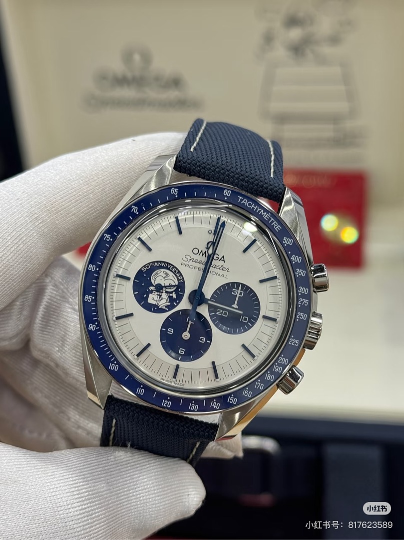 Omega Speedmaster Silver Snoopy Award · 6342 — תמונה 9