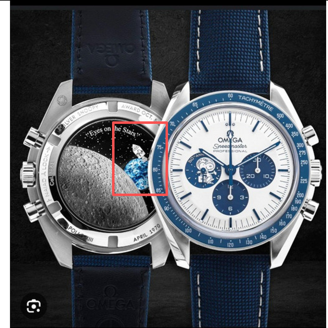 Omega Speedmaster Silver Snoopy Award · 6370 — תמונה 3
