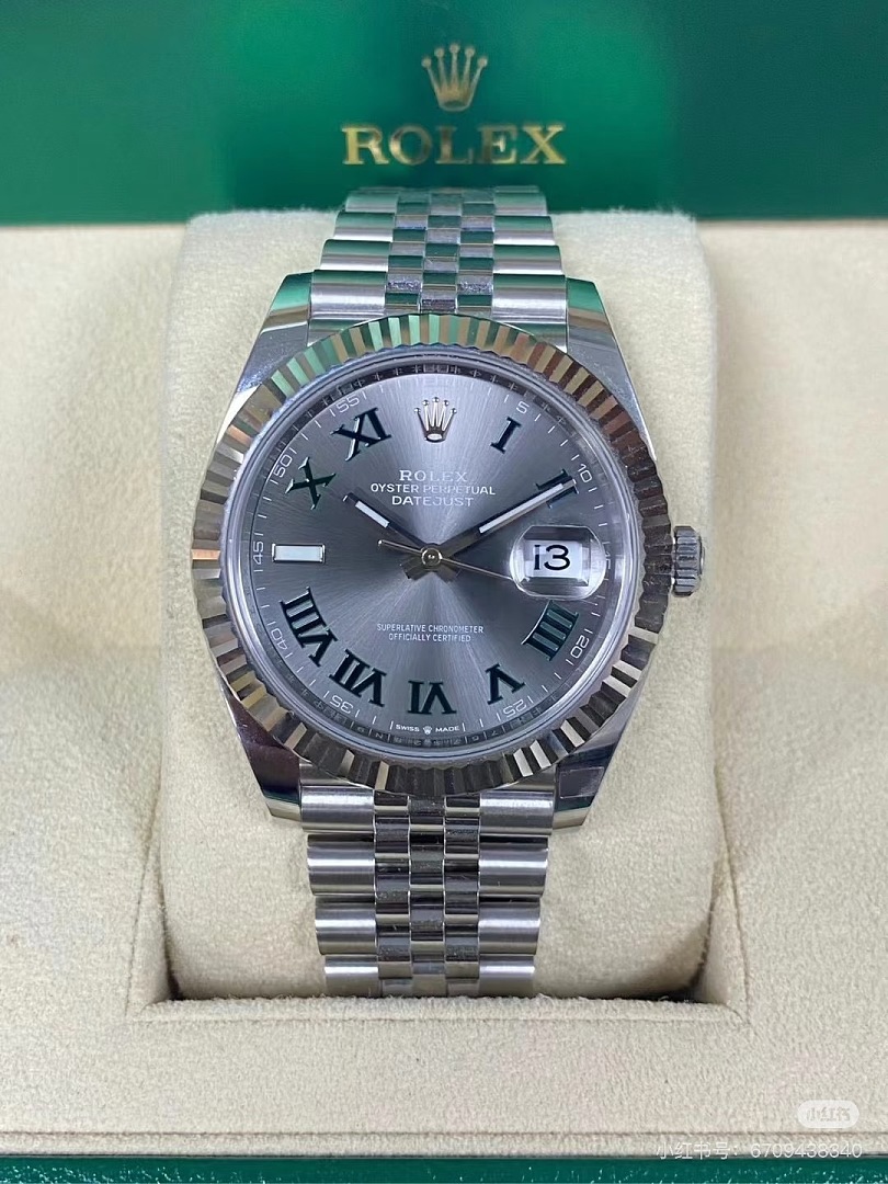 Rolex Datejust 41 Wimbledon 126334 · 6343 — תמונה 3