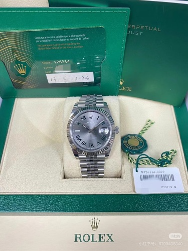 Rolex Datejust 41 Wimbledon 126334 · 6343