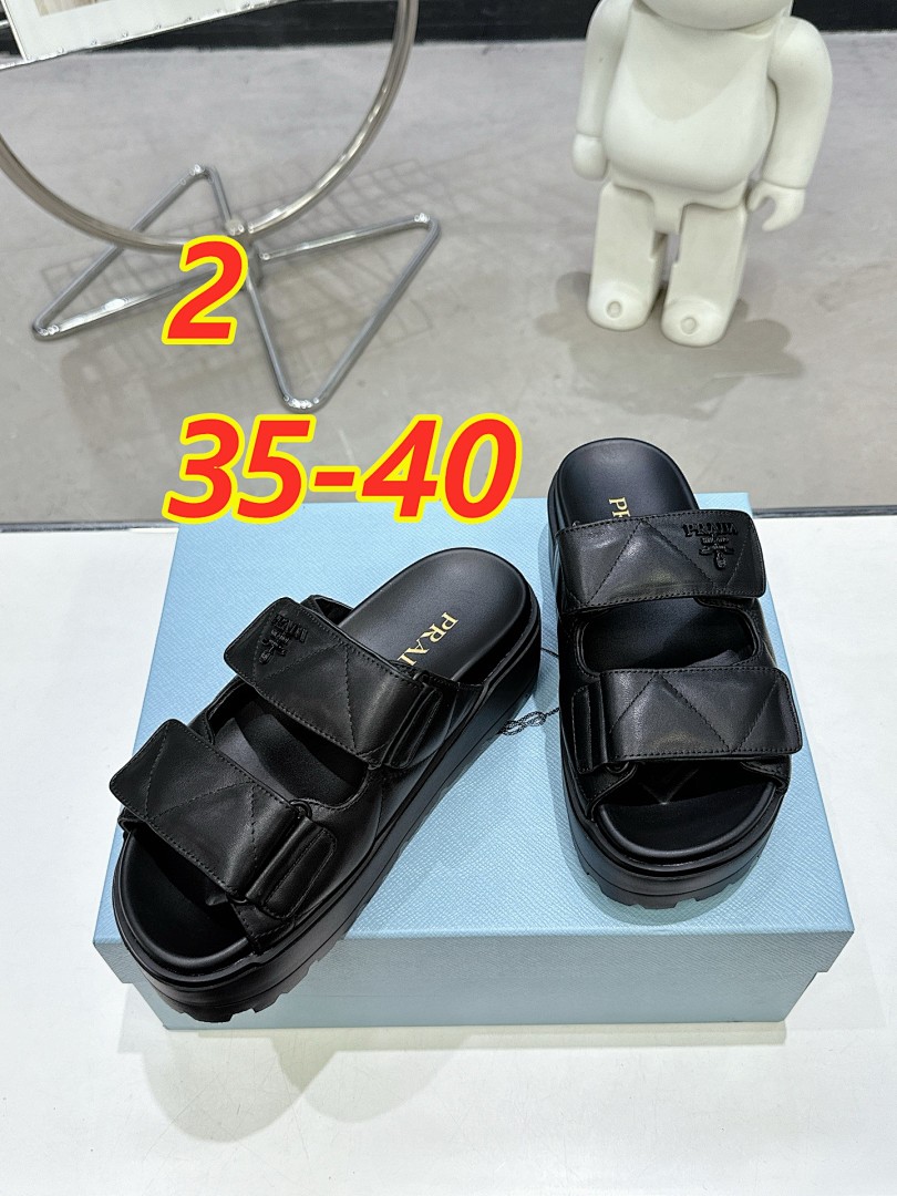 Prada Padded Nappa Sandal · 5441 — תמונה 3