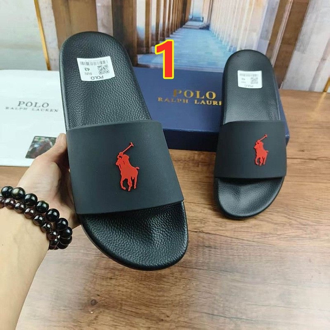 Ralph Lauren Signature Pony Slide · 6301