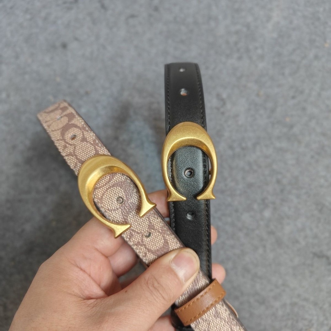 Coach Sculpted C Buckle Reversible Belt · 6314 — תמונה 7
