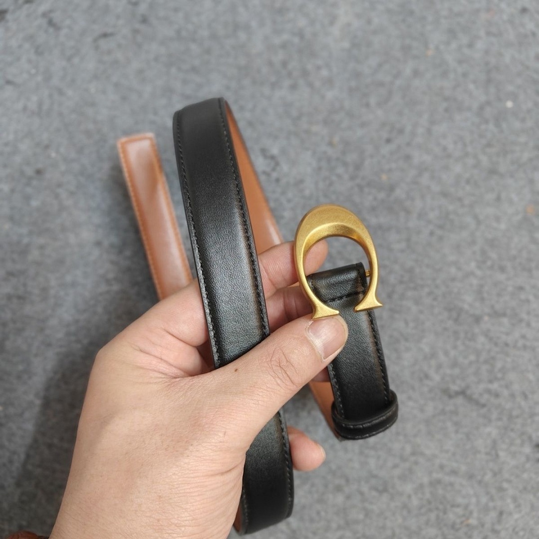 Coach Sculpted C Buckle Reversible Belt · 6314 — תמונה 13