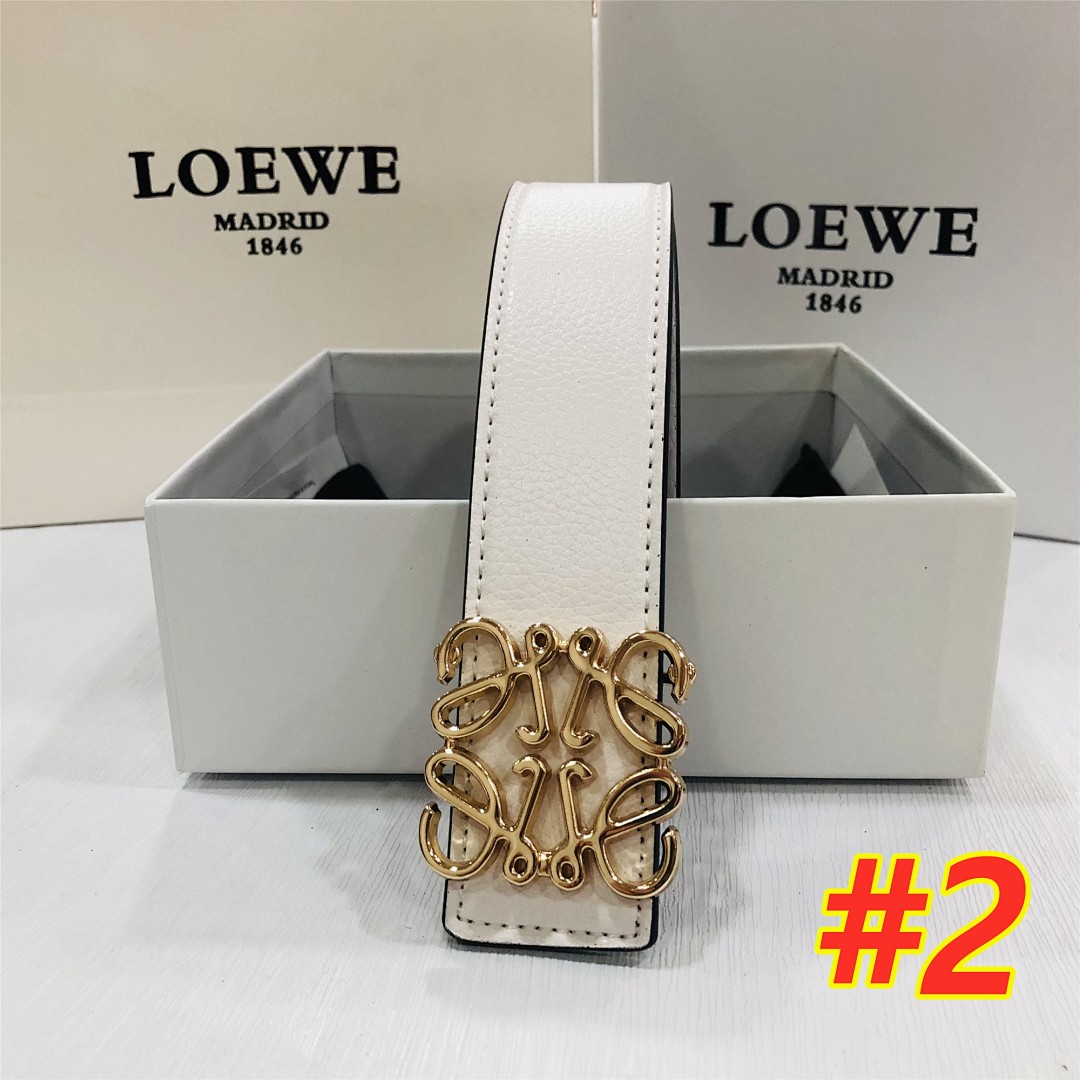 Loewe Anagram Reversible Belt · 3845 — תמונה 2