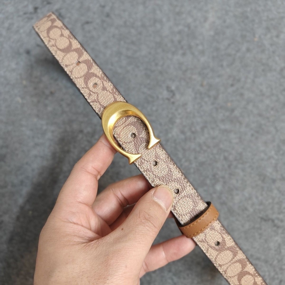 Coach Sculpted C Buckle Reversible Belt · 6314 — תמונה 16