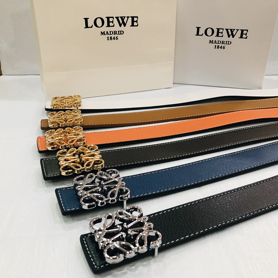 Loewe Anagram Reversible Belt · 3845 — תמונה 33