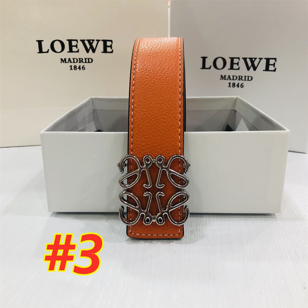 Loewe Anagram Reversible Belt · 3845 — תמונה 3