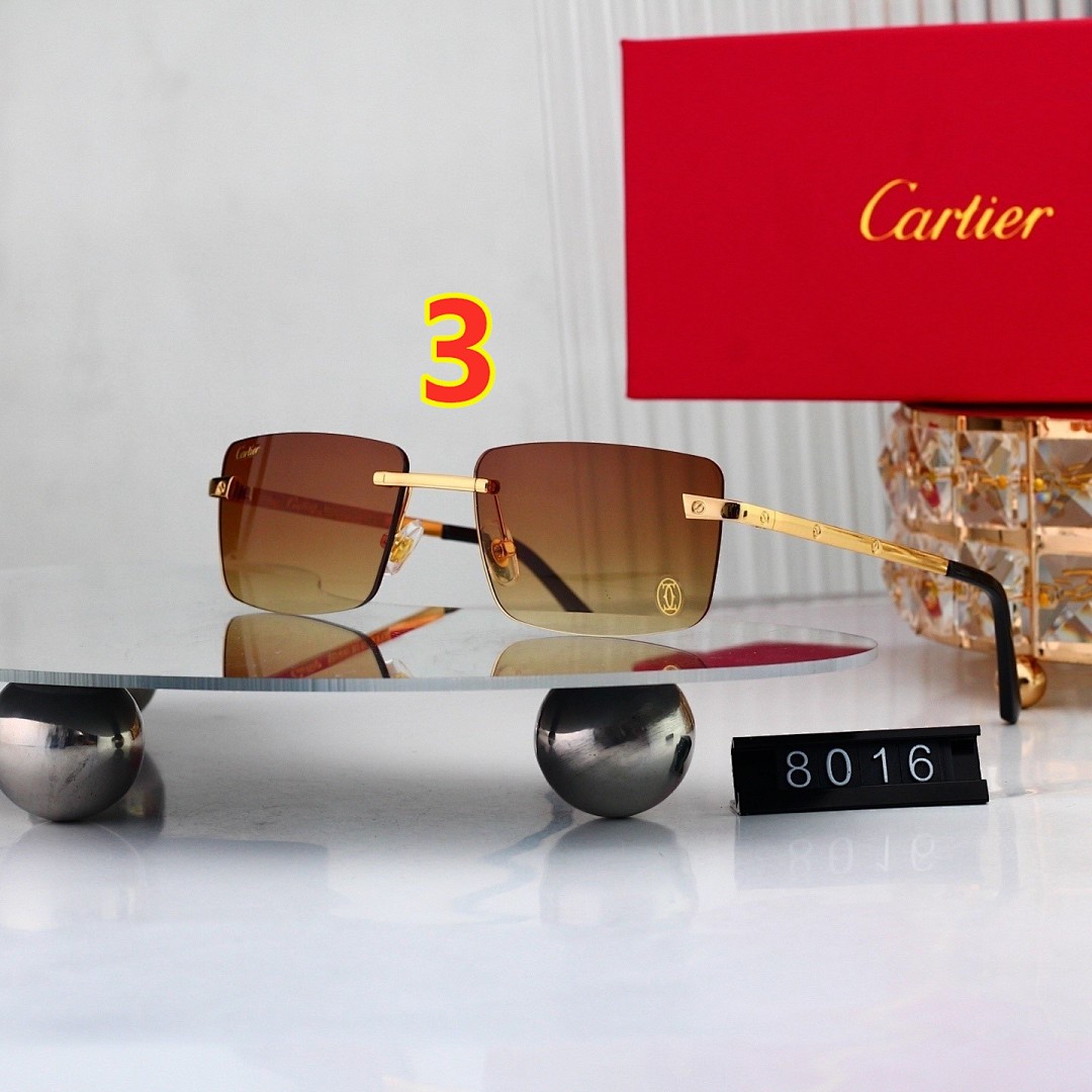 Cartier Sunglasses with Elongated C de · 6256 — תמונה 8