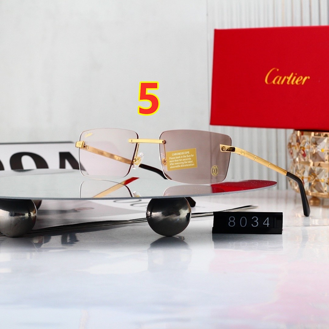 Cartier Sunglasses with Elongated C de · 6256 — תמונה 7