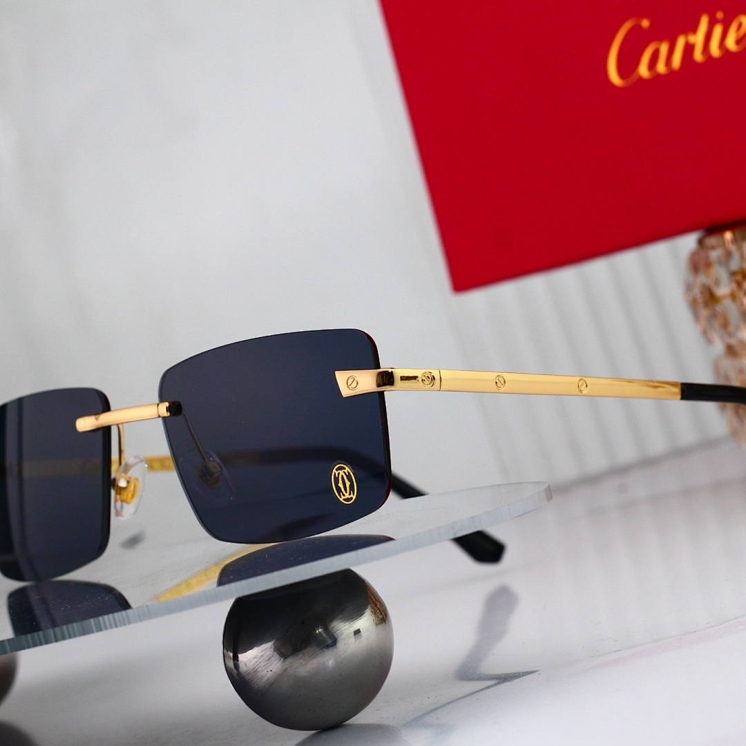 Cartier Sunglasses with Elongated C de · 6256 — תמונה 5