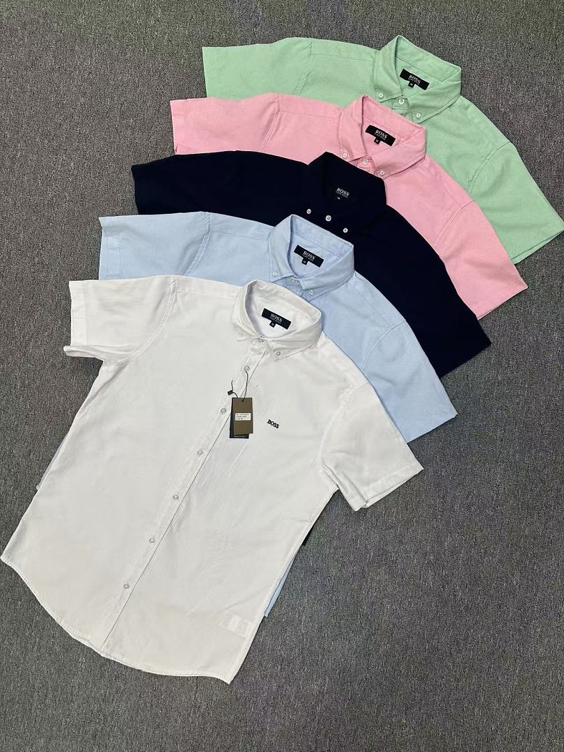BOSS Regular-fit shirt in cotton jersey · 6379 — תמונה 3