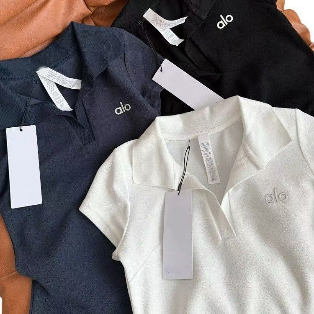 Alo Yoga Double Take Short Sleeve Polo · 6233 — תמונה 8