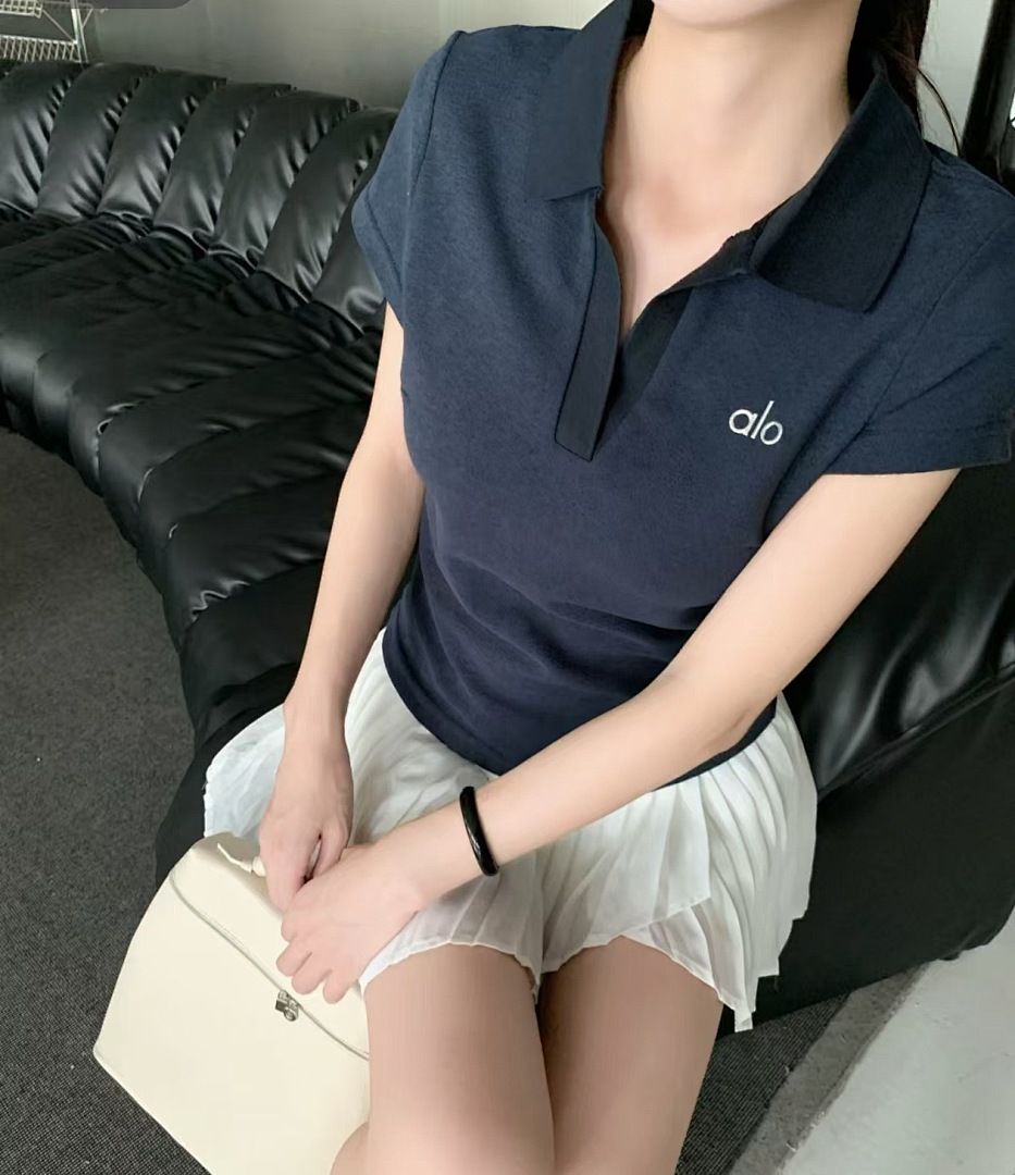 Alo Yoga Double Take Short Sleeve Polo · 6233 — תמונה 14
