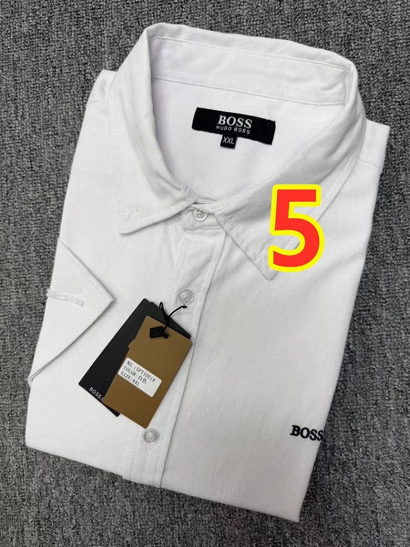 BOSS Regular-fit shirt in cotton jersey · 6379 — תמונה 7