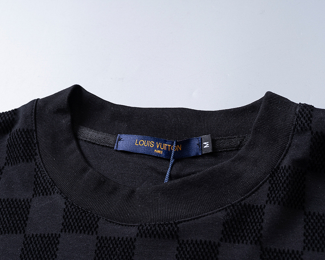Louis Vuitton Damier Cotton Pique T-Shirt · 6196 — תמונה 9