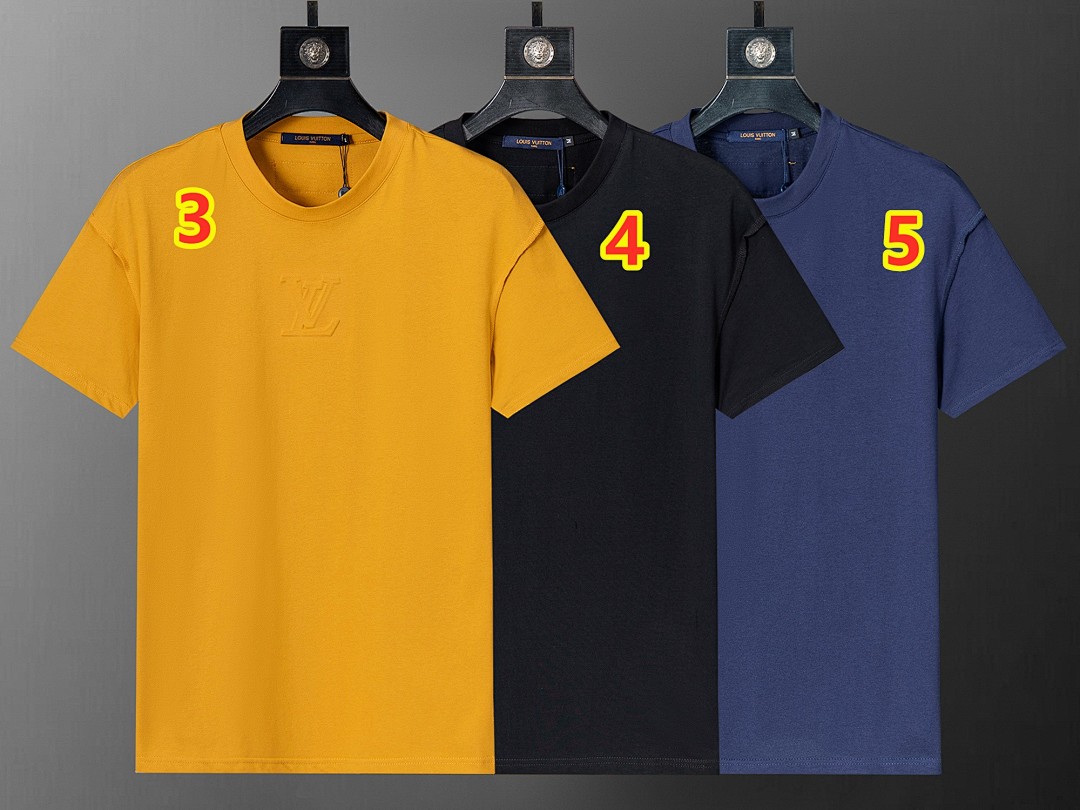 Louis Vuitton Damier Cotton Pique T-Shirt · 6196 — תמונה 5