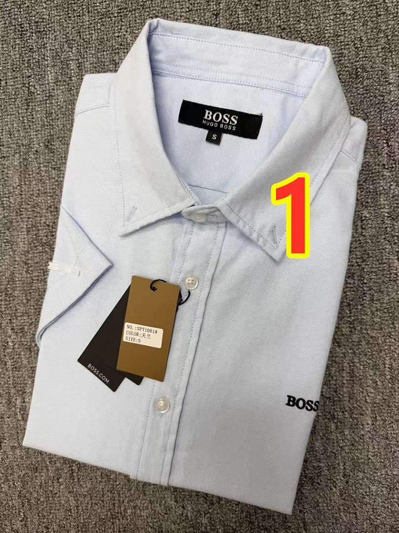 BOSS Regular-fit shirt in cotton jersey · 6379 — תמונה 11