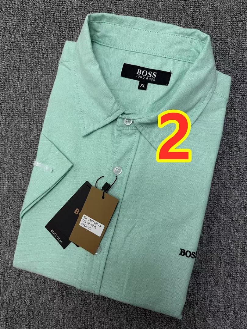 BOSS Regular-fit shirt in cotton jersey · 6379 — תמונה 10