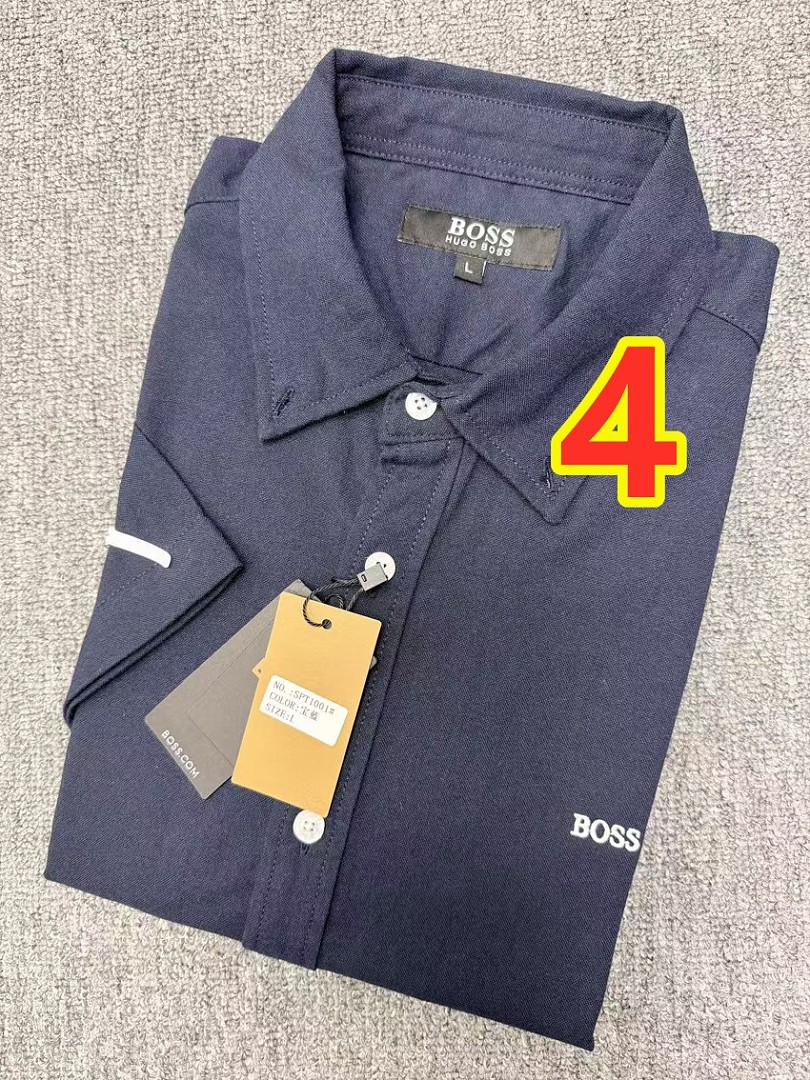 BOSS Regular-fit shirt in cotton jersey · 6379 — תמונה 8