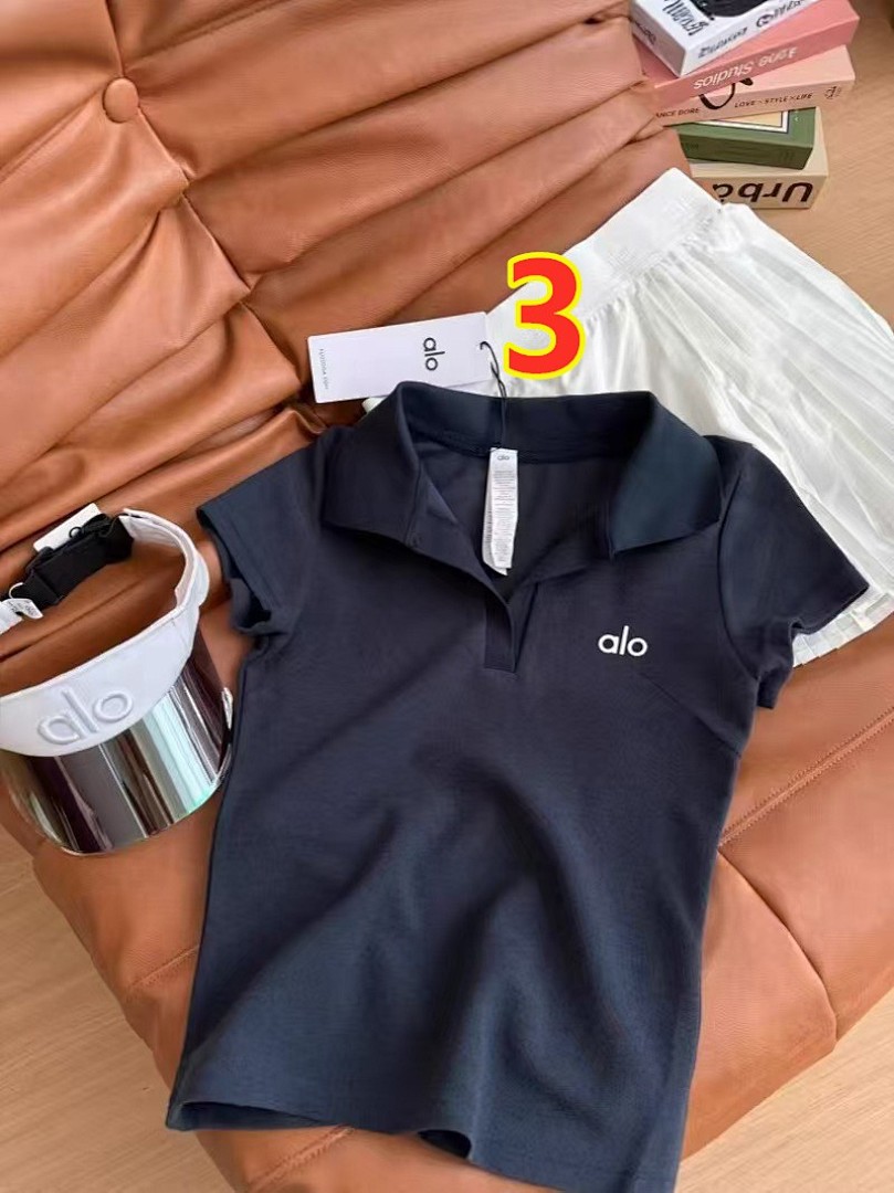 Alo Yoga Double Take Short Sleeve Polo · 6233 — תמונה 4