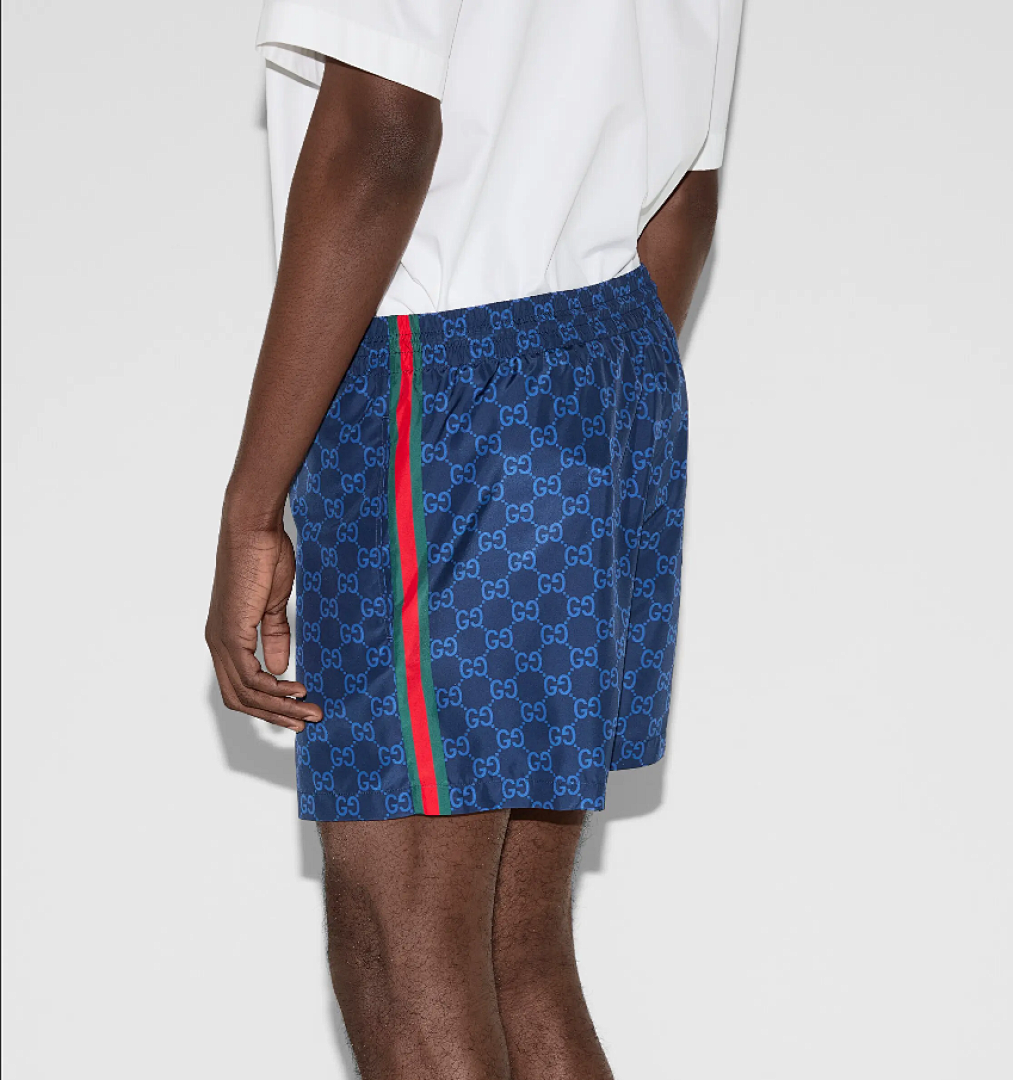 Gucci Printed Technical Poplin Swim Shorts · 6208 — תמונה 18