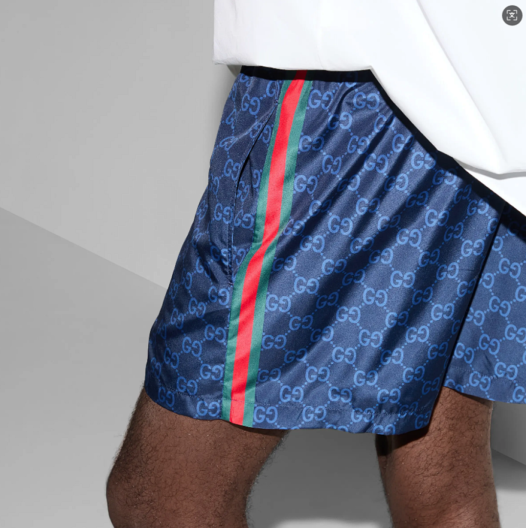 Gucci Printed Technical Poplin Swim Shorts · 6208 — תמונה 19