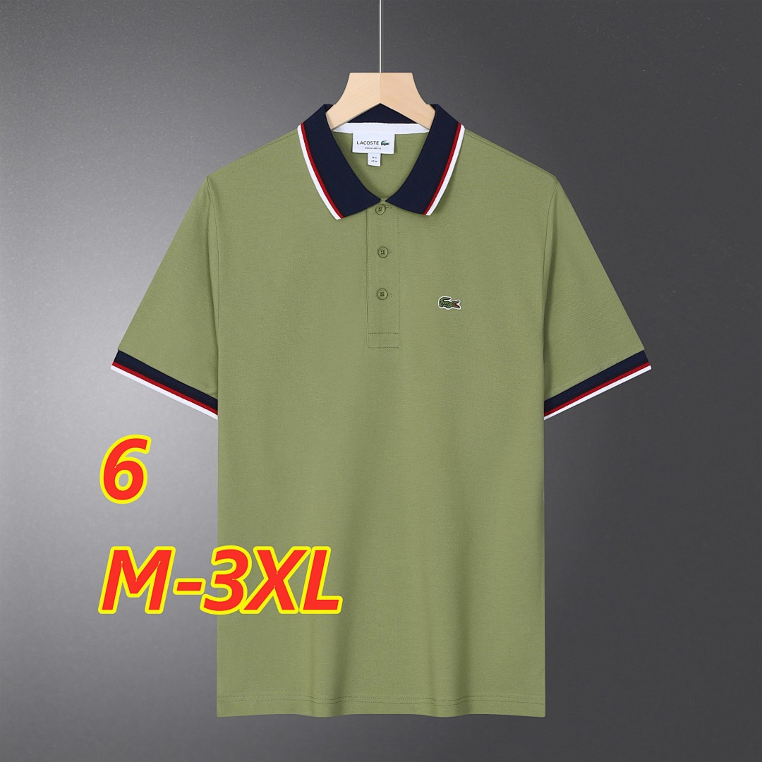 Lacoste Regular Fit Contrast Collar Polo · 5269 — תמונה 3
