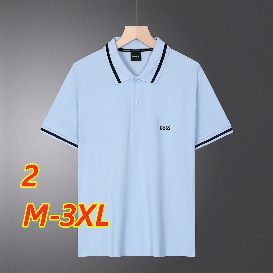 BOSS Stripe-trim polo shirt · 5271 — תמונה 4