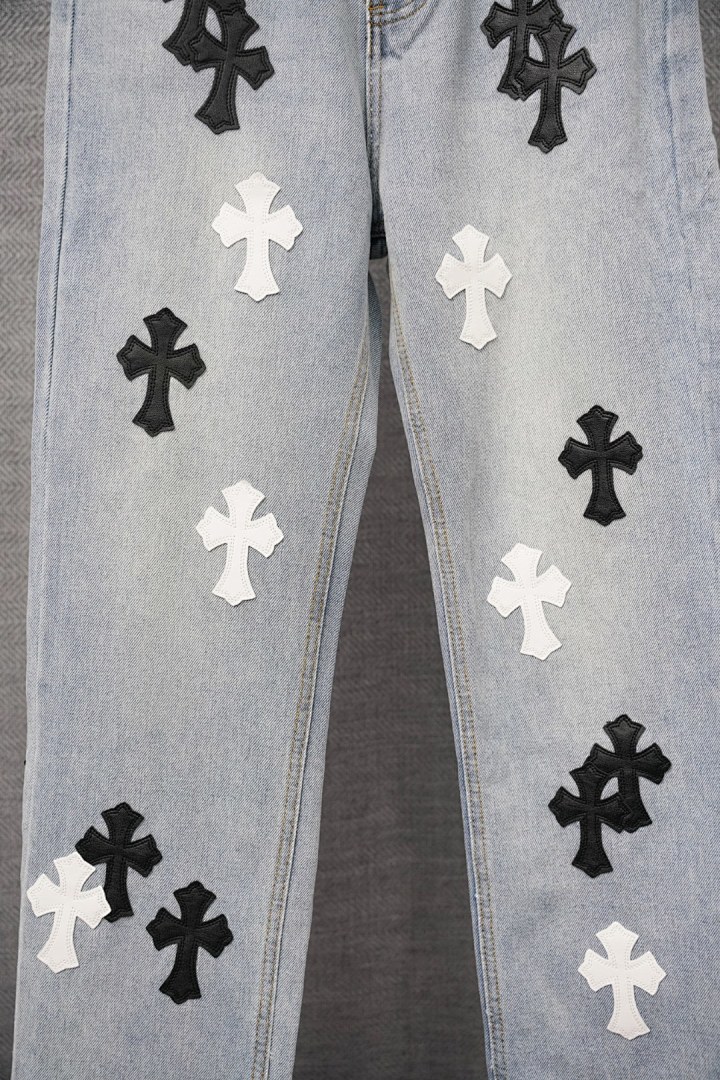 Chrome Hearts Gallery Dept Cross Patch Jeans · 6228 — תמונה 53